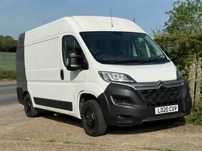 Used Citroën Relay 140 HP (102 kW) 2020 White Van
