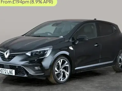 Begagnad Renault Clio V RS Line 140 HK (102 kW) 2022 Svart Halvkombi