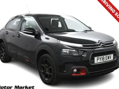 Używany Citroën C4 Cactus Feel 2018 Czarny Hatchback