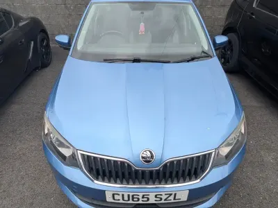 Used Skoda Fabia SE 2015 Blue Estate