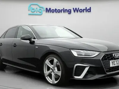 Used Audi A4 S-Line 150 HP (110 kW) 2022 Black Sedan
