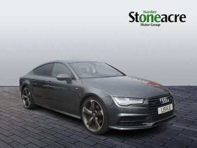 Used Audi A7 Sportback Black Edition 347 HP (255 kW) 2016 Grey Hatchback