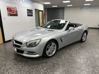 Used Mercedes SL350 301 HP (221 kW) 2013 Silver Cabriolet