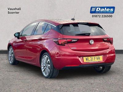Used Vauxhall Astra Edition 143 HP (105 kW) 2021 Red Hatchback