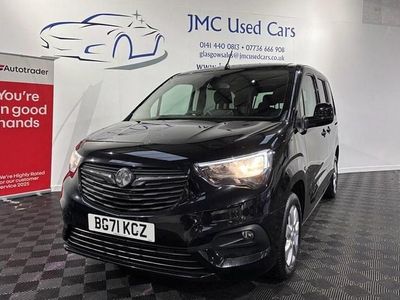Used Vauxhall Combo S 102 HP (75 kW) 2021 Black MPV