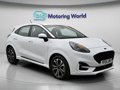 Begagnad Ford Puma ST-Line 125 HK (91 kW) 2023 Vit SUV