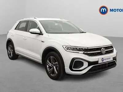 Used VW T-Roc R-line 150 HP (110 kW) 2024 White SUV