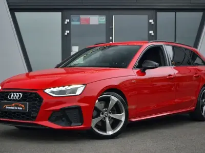 Used Audi A4 Black Edition 150 HP (110 kW) 2021 Red Estate