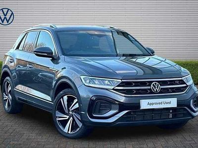 Used VW T-Roc R-line 150 HP (110 kW) 2024 Indium grey SUV