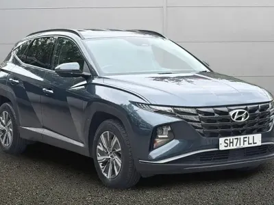 Usado Hyundai Tucson SE 150 HP (110 kW) 2021 Azul SUV