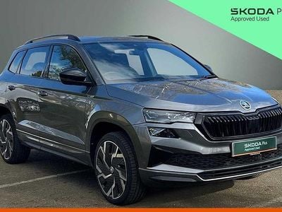 Used Skoda Karoq SportLine 150 HP (110 kW) 2023 Graphite grey SUV