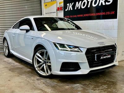 White Used 2015 Audi TT S-Line Coupe | £16,249 (Fair price)
