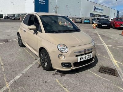Used Fiat 500 S 69 HP (50 kW) 2015 Beige Hatchback