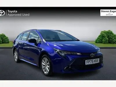 Used Toyota Corolla 196 HP (144 kW) 2025 Blue Estate