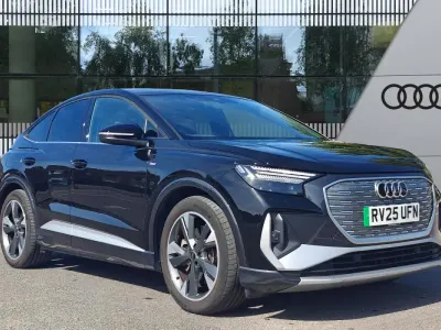 Used Audi Q4 Sportback e-tron S-Line 210 kW (286 HP) 2025 Black SUV