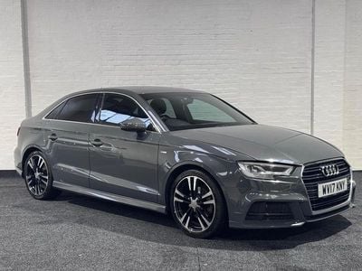 Grey Used 2017 Audi A3 S-Line Sedan | £10,495 (Fair price)