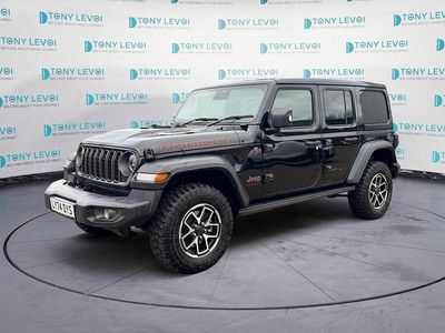 Black Used 2025 Jeep Wrangler Rubicon SUV | £51,495 (Expensive)
