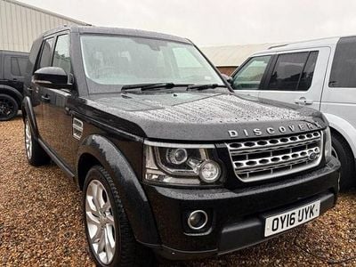 Black Used 2016 Land Rover Discovery 4 HSE SUV | £18,995 (Fair price)