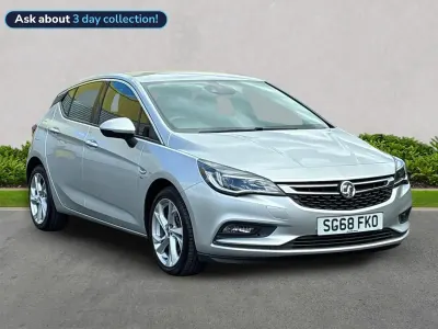 Używany Vauxhall Astra SRi 150 KM (110 kW) 2018 Srebrny Hatchback