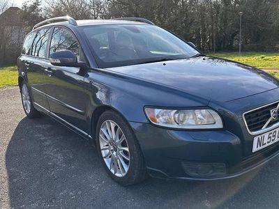 Used Volvo V50 SE Lux 2009 Blue Estate