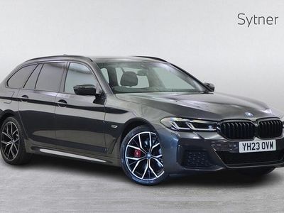 Grey Used 2023 BMW 530e M Sport Estate | £32,500 (A bit pricey)