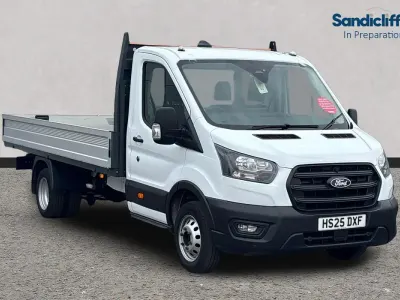 Used Ford Transit 130 HP (95 kW) 2026 Frozen white (solid colour) Van