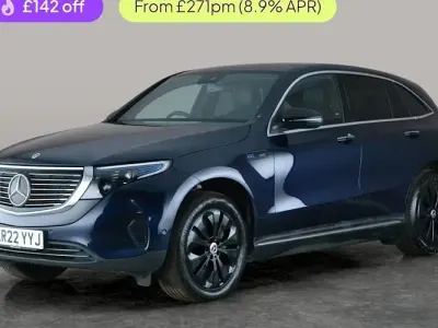 Used Mercedes EQC400 300 kW (408 HP) 2022 Blue SUV