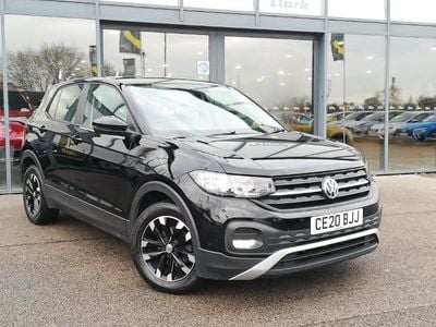 Black Used 2020 VW T-Cross S SUV | £13,498 (A bit pricey)