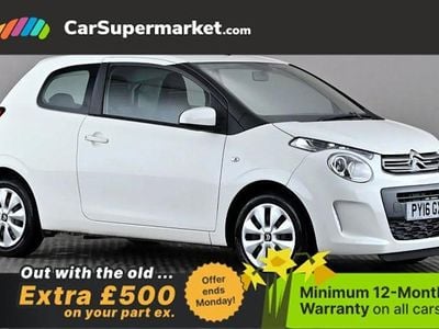 Used Citroën C1 Feel 68 HP (50 kW) 2016 White Hatchback