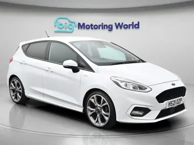 Used Ford Fiesta ST-Line X 125 HP (91 kW) 2021 White Hatchback