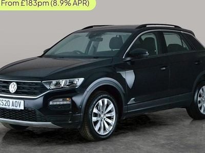 Used VW T-Roc SE 150 HP (110 kW) 2020 Black SUV