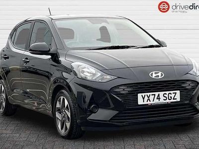 Pearl phantom black Used 2025 Hyundai i10 Advanced Hatchback | £13,590 (Fair price)