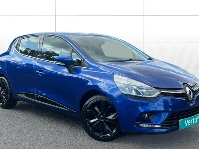 Used Renault Clio Iconic 90 HP (66 kW) 2019 Blue Hatchback