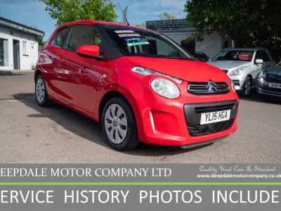 Used Citroën C1 Feel 68 HP (50 kW) 2015 Red Hatchback