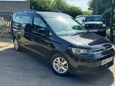 Used VW Caddy Life 122 HP (89 kW) 2022 Black MPV