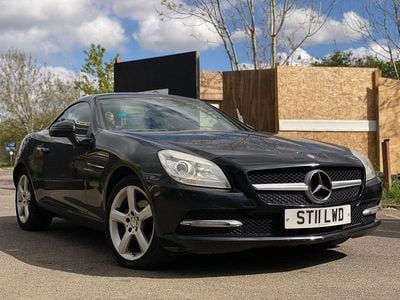 Begagnad Mercedes SLK200 184 HK (135 kW) 2011 Svart Cab