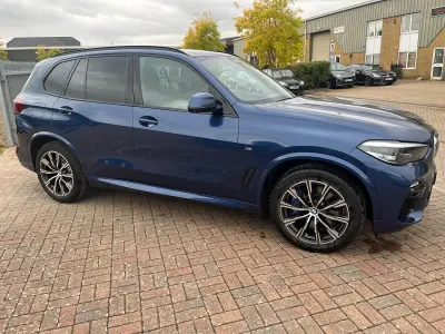 Used BMW X5 M Sport 394 HP (289 kW) 2020 Blue SUV