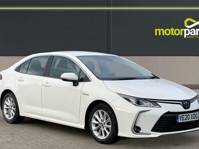 used Toyota Corolla Saloon 1.8 VVT-i Hybrid Icon Tech CVT with Navigation, Heated Seats and Reverse Camera Hybrid Automatic 4 door Saloon