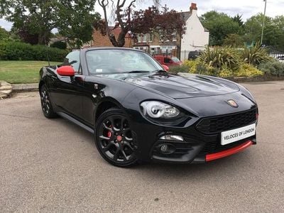 Used Abarth 124 Spider 170 HP (125 kW) 2018 Black Cabriolet