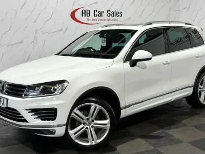 Used VW Touareg R-line Plus 262 HP (192 kW) 2016 White SUV