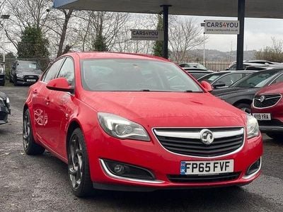Used Vauxhall Insignia SRi 136 HP (100 kW) 2016 Red Hatchback