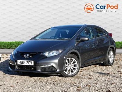 Grey Used 2014 Honda Civic S Hatchback | £8,990 (Fair price)