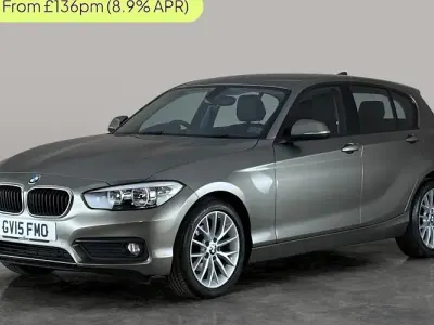 Used BMW 118 136 HP (100 kW) 2015 Silver Hatchback
