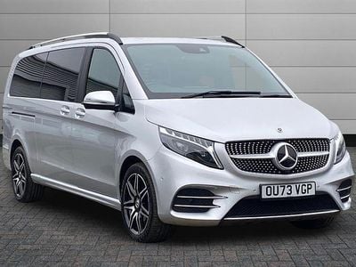 Used Mercedes V220 AMG line 163 HP (119 kW) 2024 Brilliant silver MPV