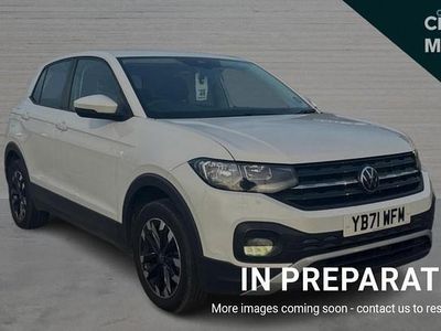 White Used 2022 VW T-Cross S SUV | £12,979 (Fair price)