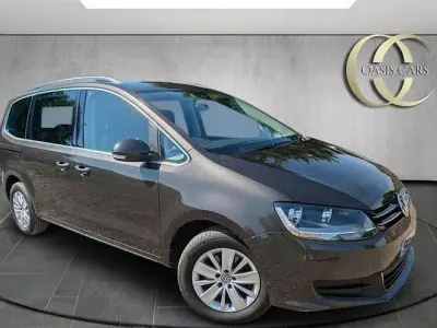 Used VW Sharan SE 150 HP (110 kW) 2021 Brown MPV