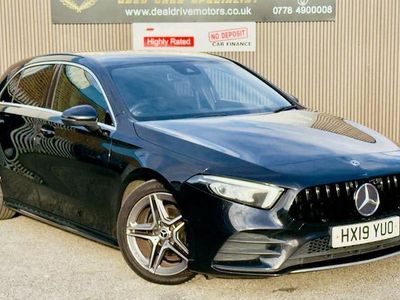 Used Mercedes A180 AMG line 116 HP (85 kW) 2019 Black Hatchback