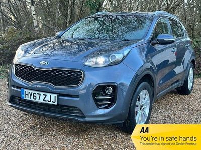 Used Kia Sportage 130 HP (95 kW) 2017 Blue SUV