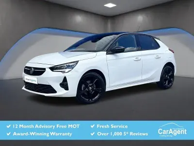 Used Vauxhall Corsa GS Line 75 HP (55 kW) 2022 White Hatchback