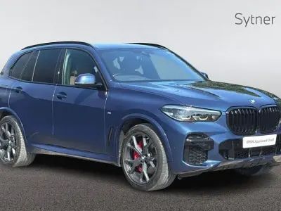 Used BMW X5 M Sport 286 HP (210 kW) 2022 Blue SUV
